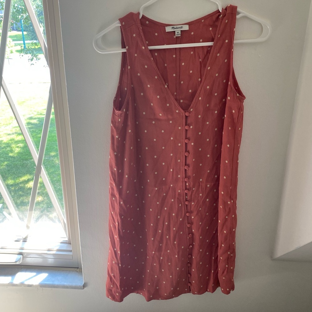 Madewell XXS polka dot dress